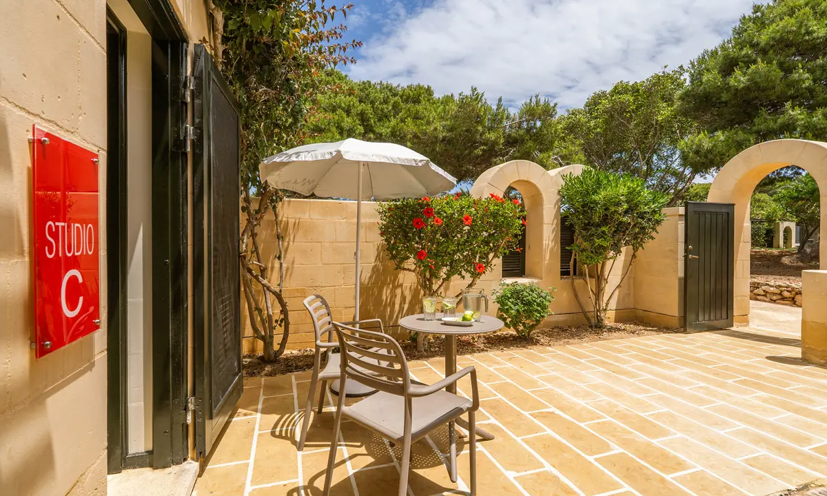 Dobbeltværelse Mellieha Holiday Centre Malta Folkeferie 2025 2